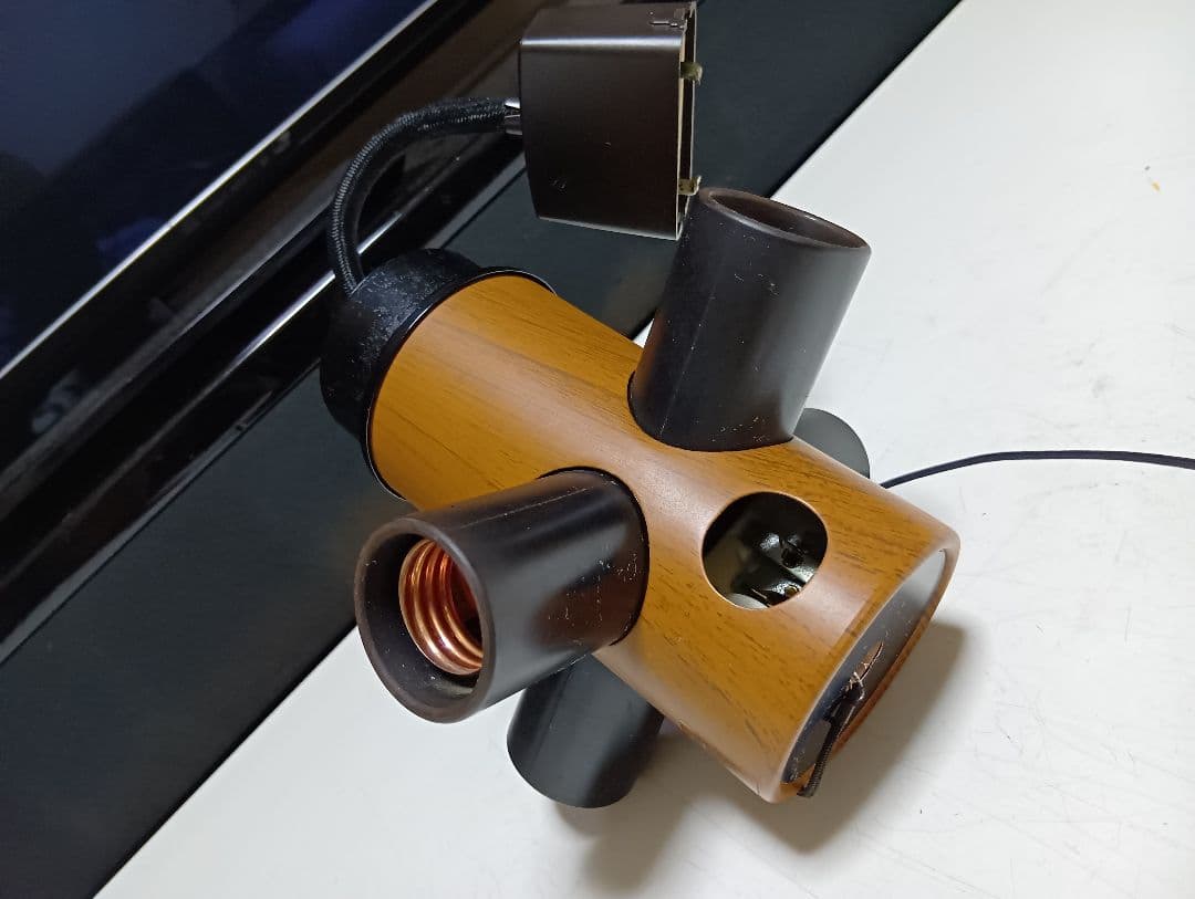 極希少　1970's　ナショナル　ミッドセンチュリー　モダン　ウッディー　ライト