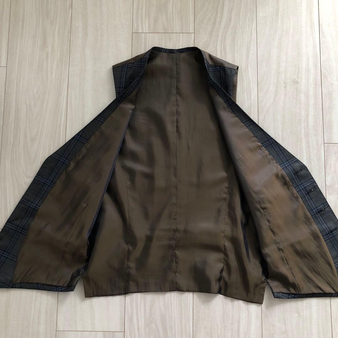 値下げ！【カノニコ/CANONICO製】オーダーメイドスーツ　スリーピース