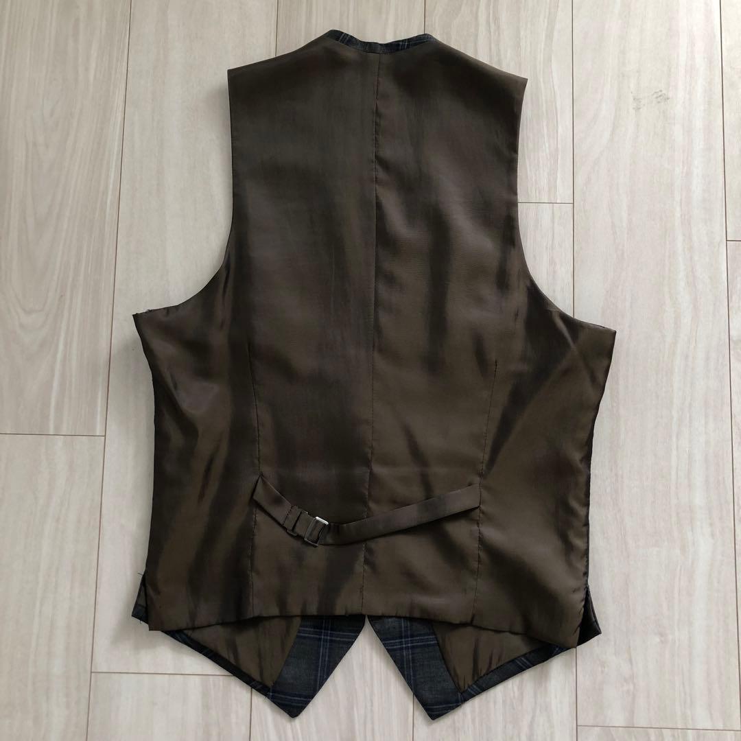 値下げ！【カノニコ/CANONICO製】オーダーメイドスーツ　スリーピース