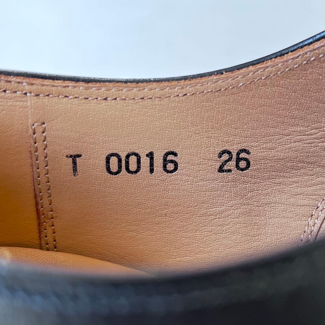 極美品✨ 限定モデル スコッチグレイン ストレートチップ 26cm T0016