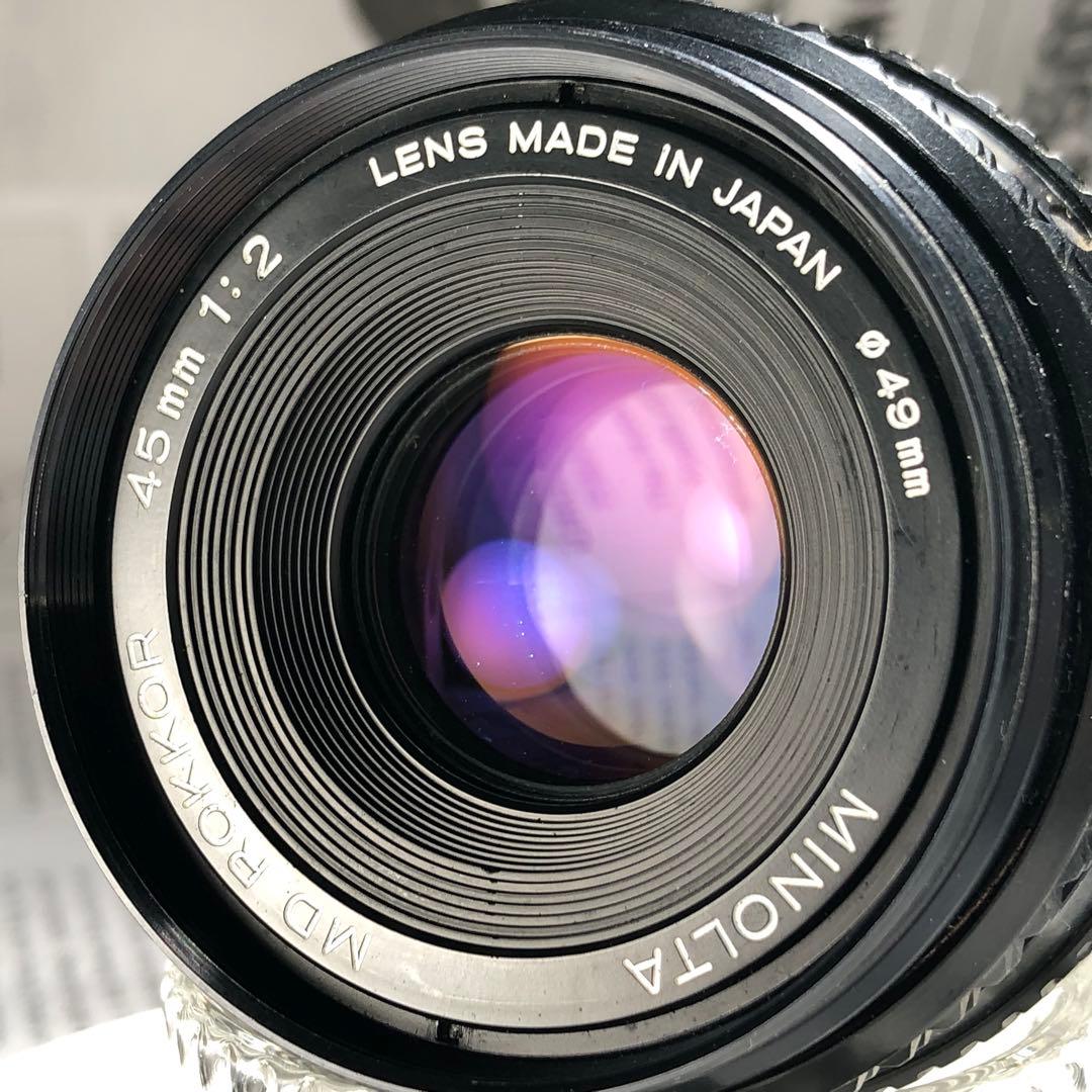 レンズ(単焦点) MINOLTA MD ROKKOR 45mm f2