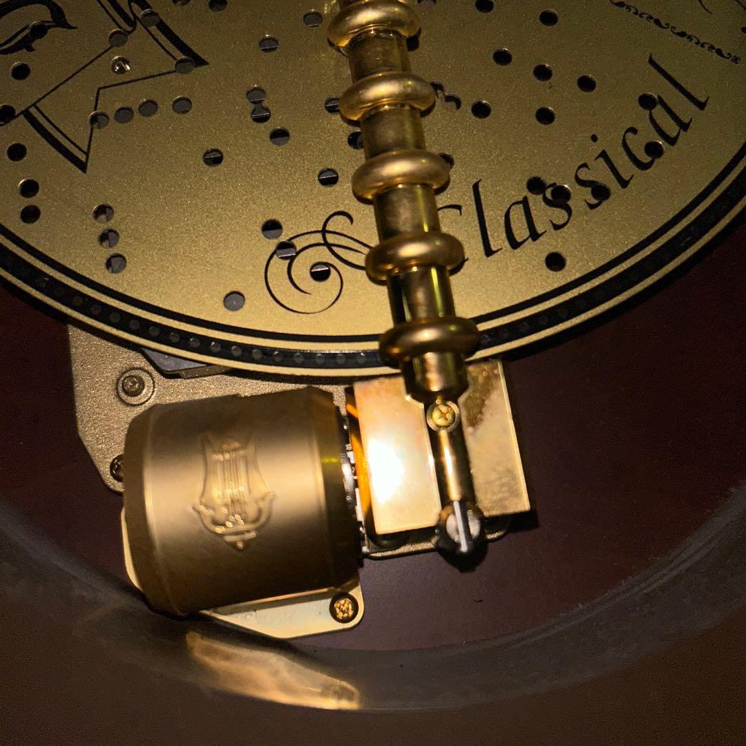 リズム時計工業 Small World オルガニート 4MH730RN 掛時計