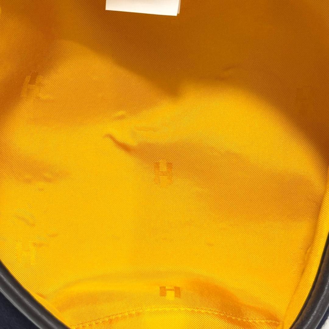 エルメス サントノーレ ベレー帽 57 ネイビー レディース HERMES