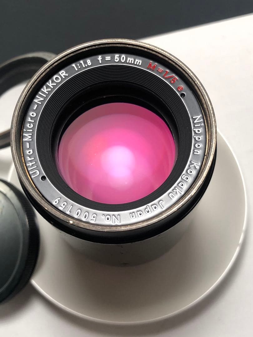 希少　NIKON ultra micro nikkor 50mm f1.8 e