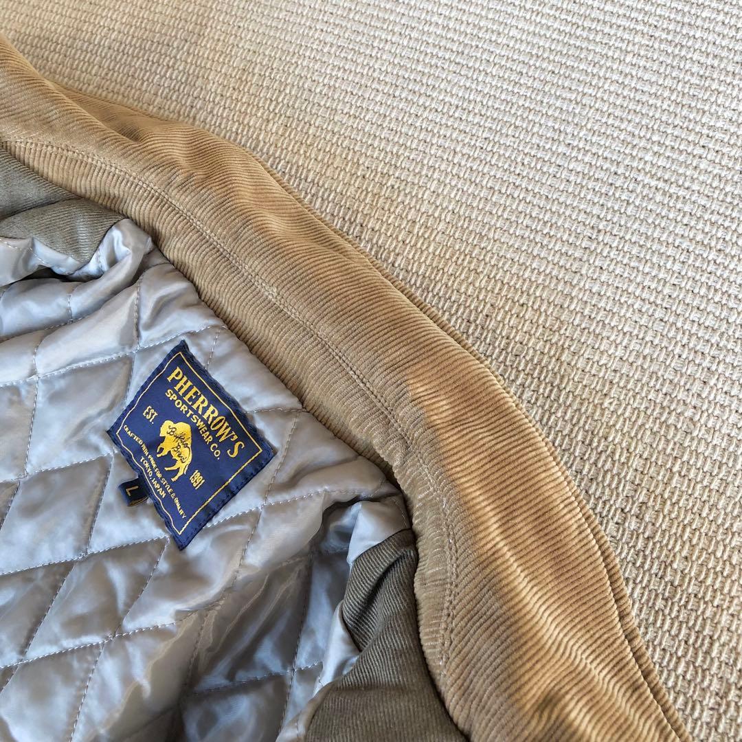 美品 Pherrow's フェローズ ハンティングジャケット カバーオール L