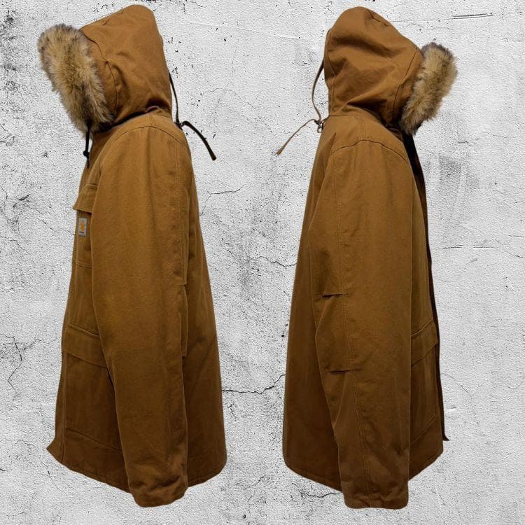 カーハート シベリアンパーカー パーカー フード付き ファーフード メンズ