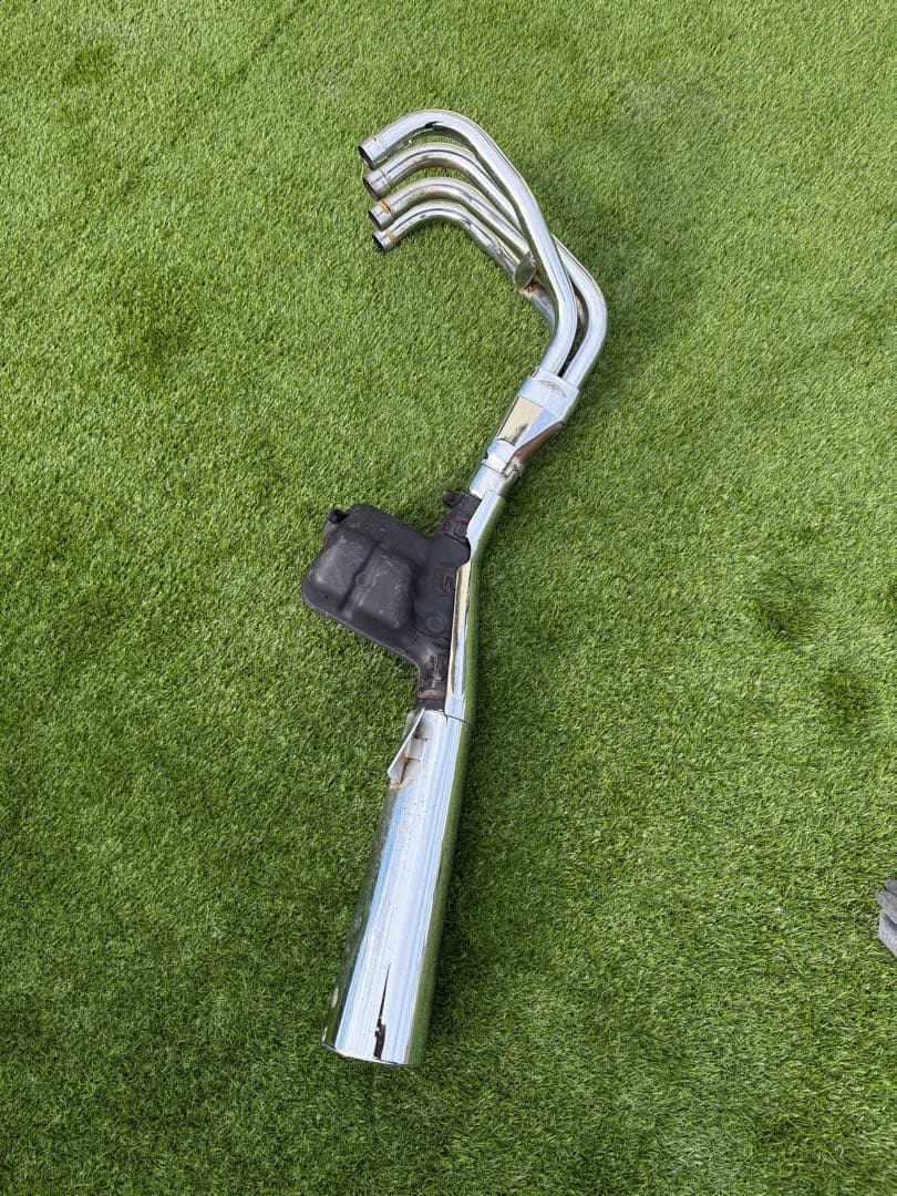 ゼファー400、ゼファー400χ、ノーマルマフラー