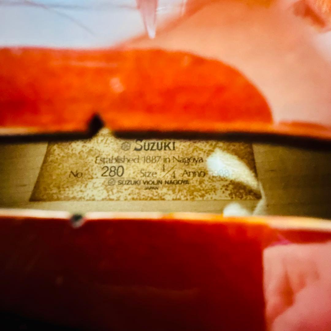 【状態良好】スズキ バイオリン No280 4/4 杉藤 弓 SUGITO