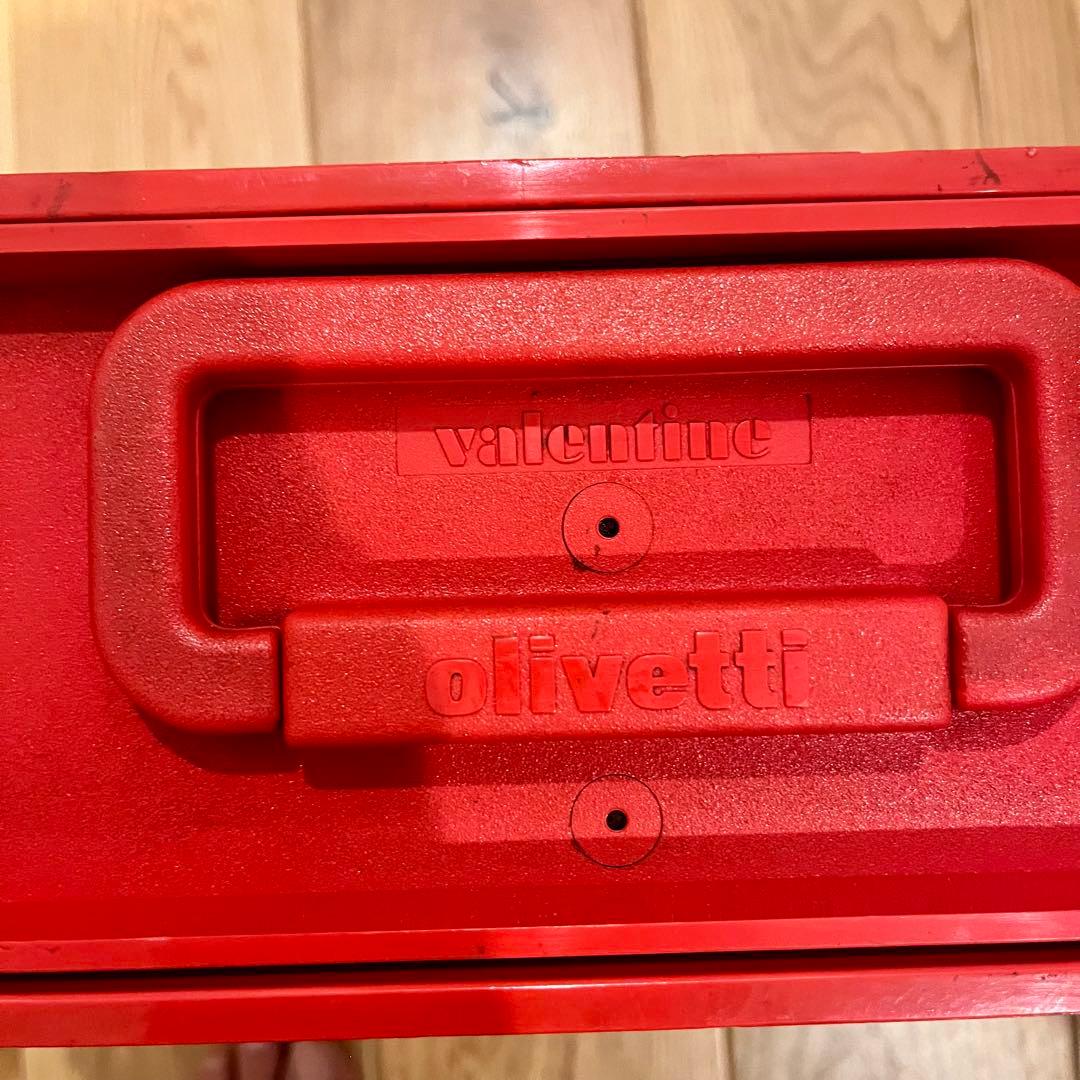【バレンタイン】オリベッティ　タイプライターOlivetti Valentine
