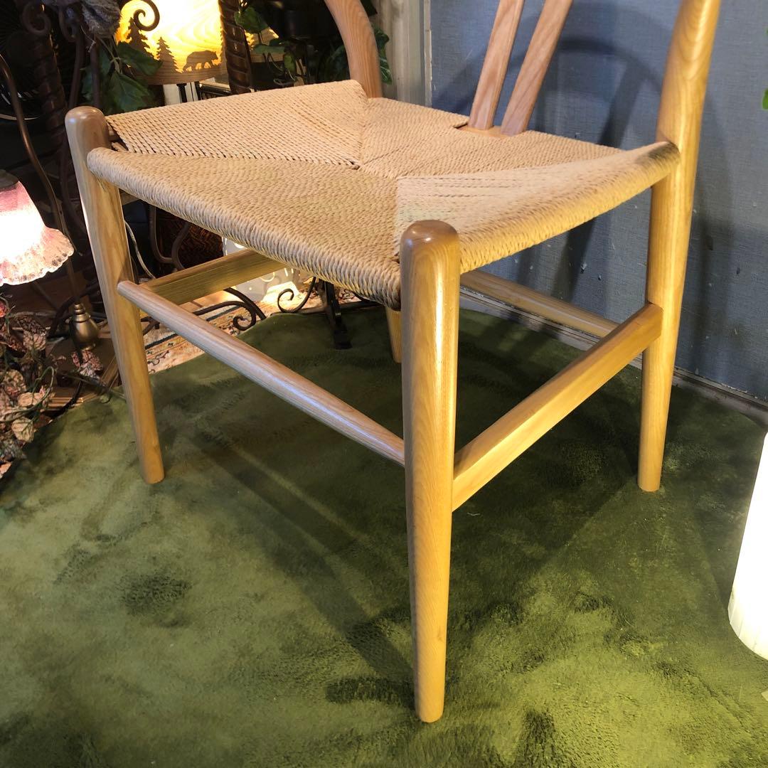 北欧デザインペーパーコード　　Yチェア型　リプロダクト品　椅子