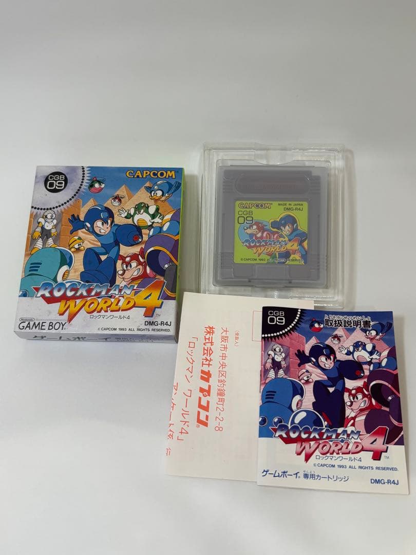 コ*ト様 ロックマンワールド4 ゲームボーイ⭐︎未使用⭐︎