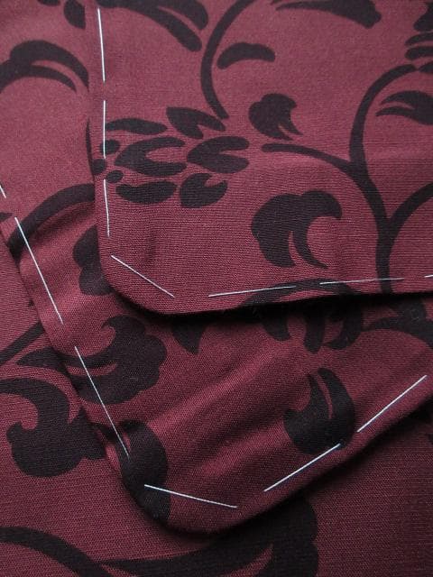 新古品！胴抜き＊丹後峰山＊橋立紬＊染め＊防水加工済み＊着物＊１６２ｃｍ＊裄６９