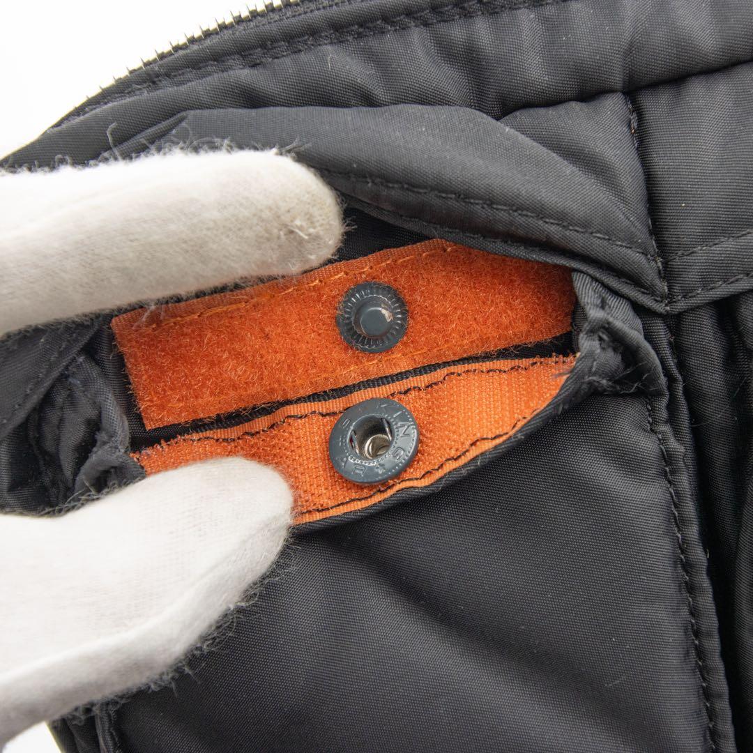 A024【美品】ポーター／タンカー　スリングバッグ　ショルダー　ナイロン　黒