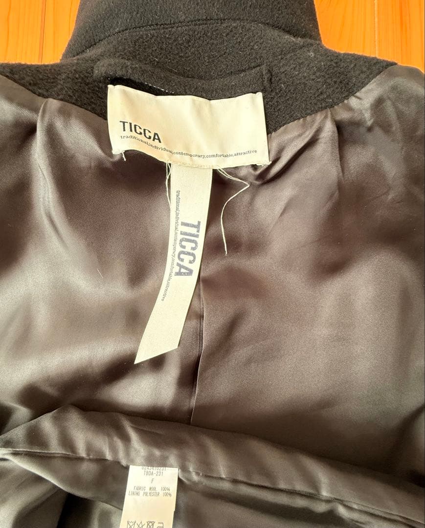 ティッカ テントコート 黒