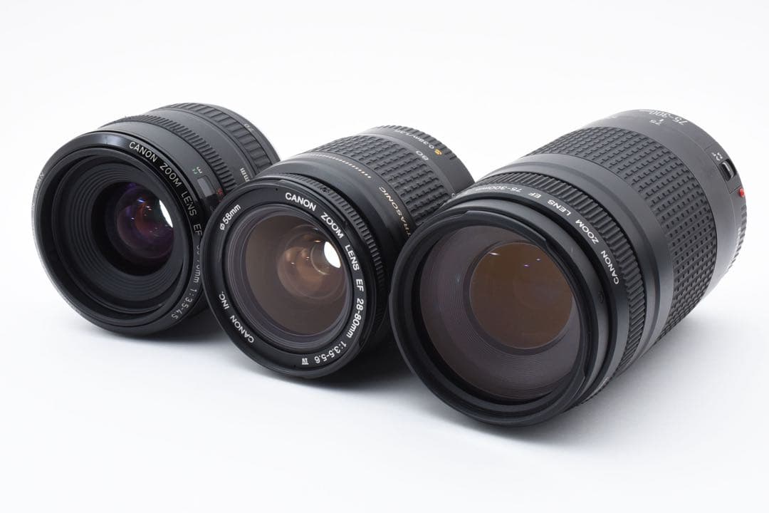 デジタル一眼レフカメラCanon EOS 90Dトリプルレンズセット
