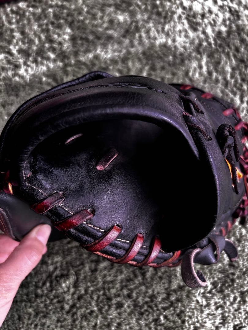MizunoPro 硬式キャッチャー用グローブ 黒
