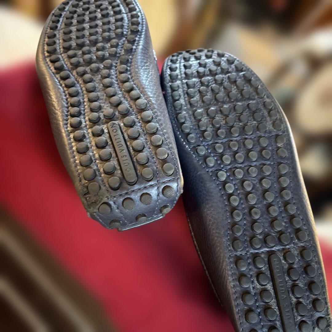 Louis Vuitton 濃紺 ローファー