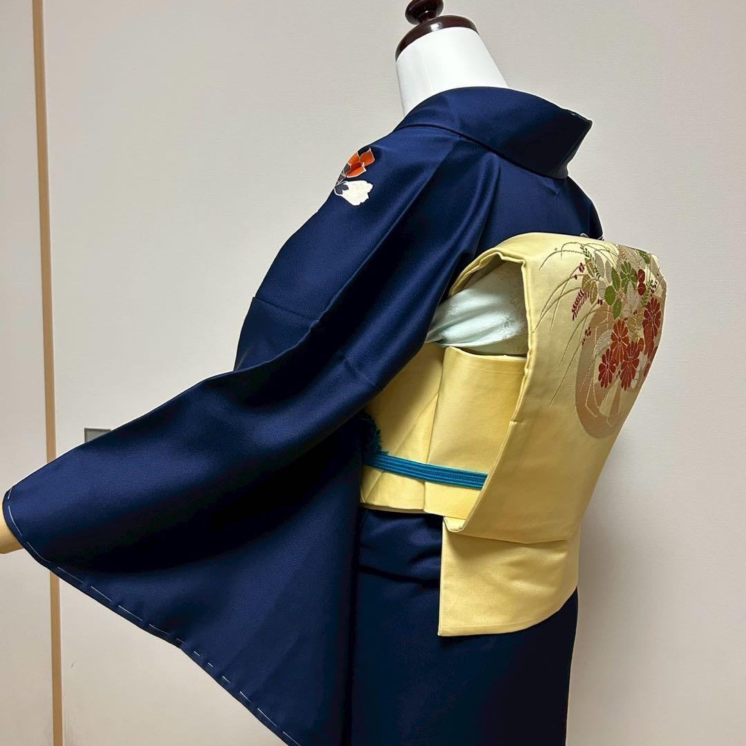 正絹　友禅　訪問着　フルセット　未着用　卒業式　入学式　七五三　モ７1