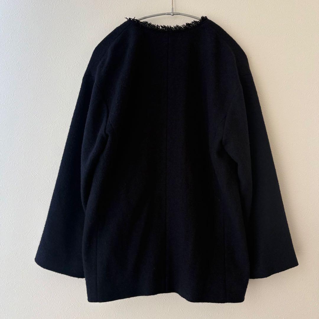 美品✨green label relaxing ツイードノーカラージャケットS