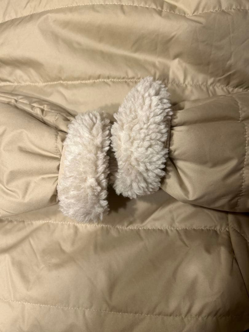 Patagonia 中綿フリースリバーシブルジャケット M ベージュ