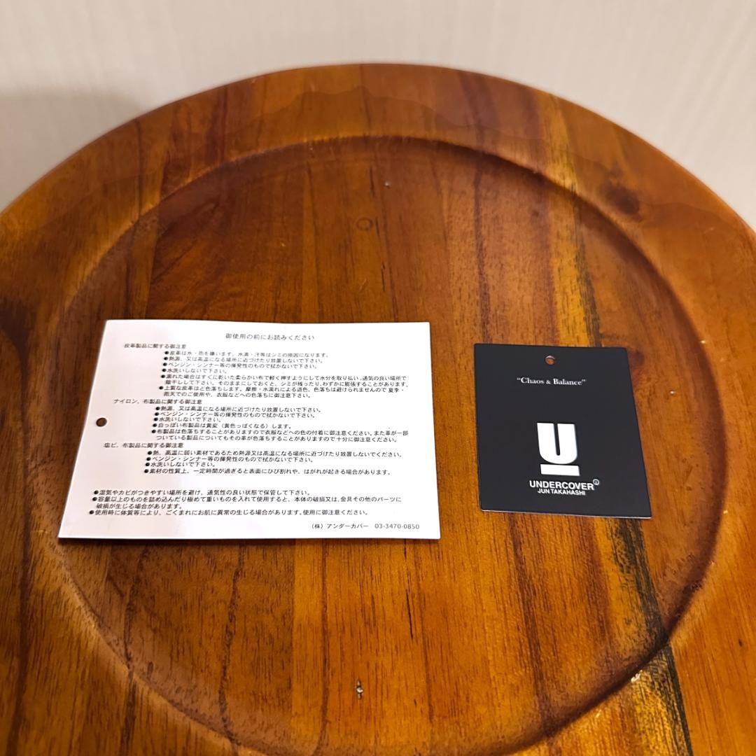 UNDERCOVER　トートバッグ／ショルダー紐付　黒　HR0979