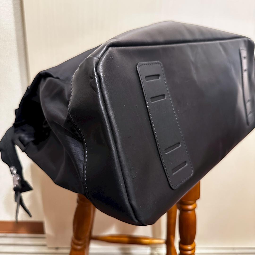 UNDERCOVER　トートバッグ／ショルダー紐付　黒　HR0979