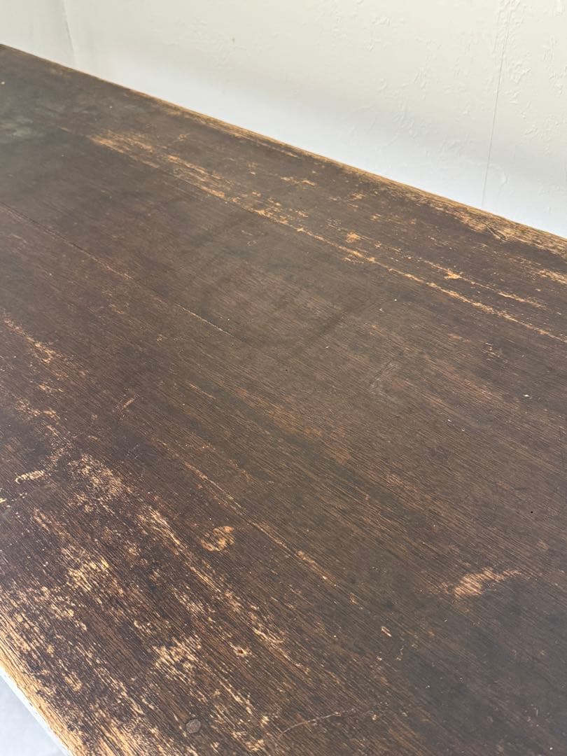 イギリス製　ヴィンテージテーブル　長机　作業台　送料込