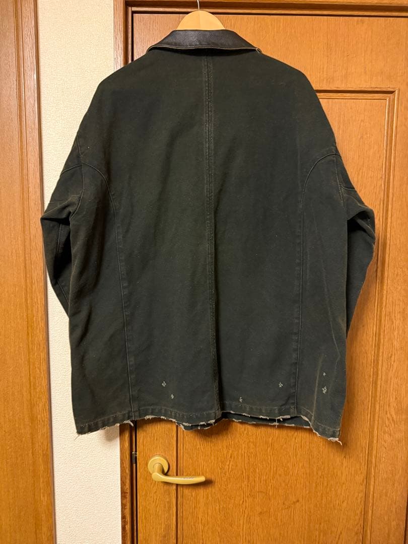 ANCELLM WISM 25AW DUCK COVERALL JACKET 黒