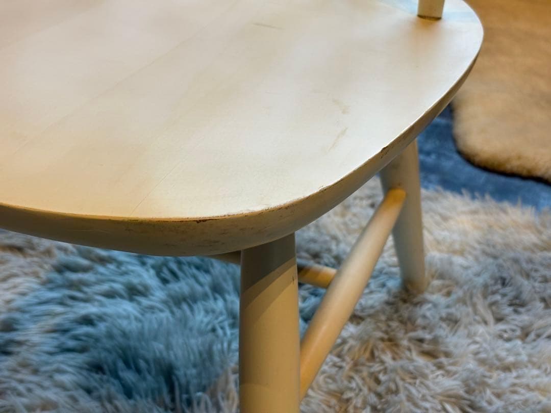 ②太平 ウィンザーチェア　ホワイト　ゴールドスミスチェア　2脚セット　IZ