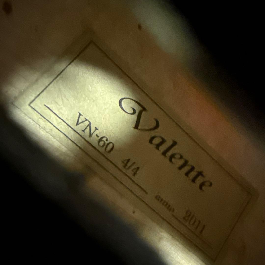 valente VN-60 4/4 anno2011 バイオリン