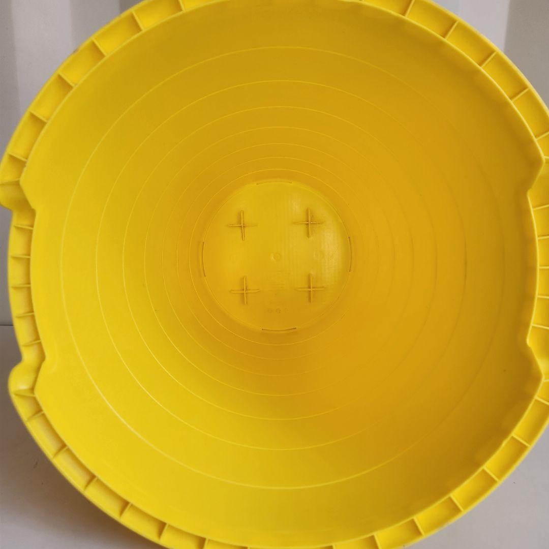 希少 OLD IKEA EVERT スタッキングスツール　黄色　レトロポップ