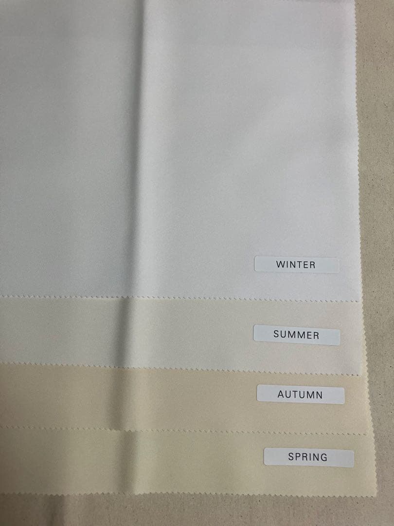 パーソナルカラー診断用ドレープ　ケープセット　AIS