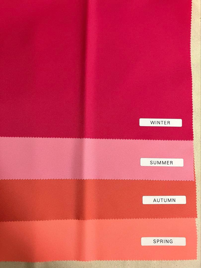 パーソナルカラー診断用ドレープ　ケープセット　AIS