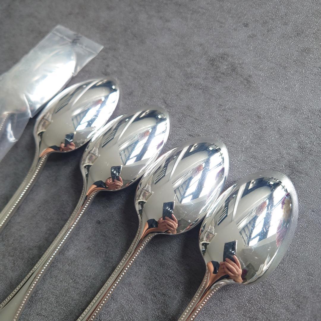 希少 美品 クリストフル パール ティースプーン 未開封含む 5点