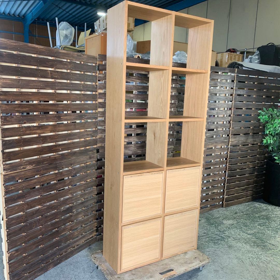 I670\" 無印良品 スタッキングシェルフ 5段2列　引き出し付