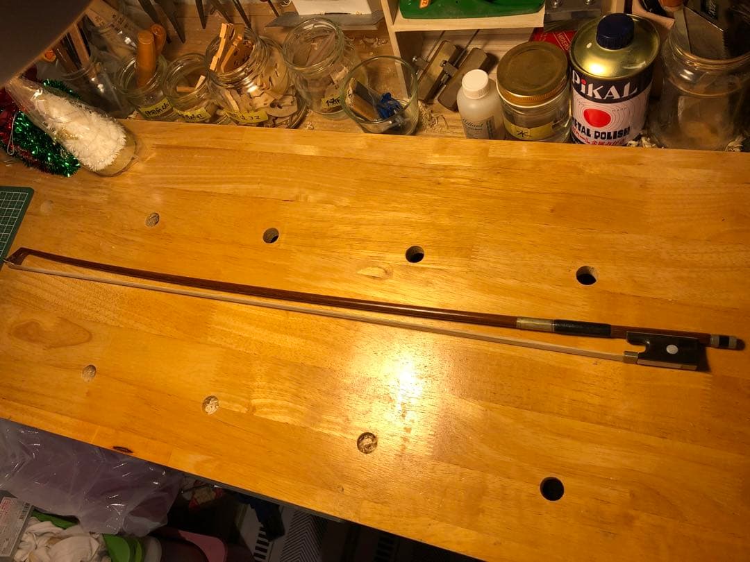 【駒&魂柱新調済】Suzuki分数バイオリンNo280 3/4 1980