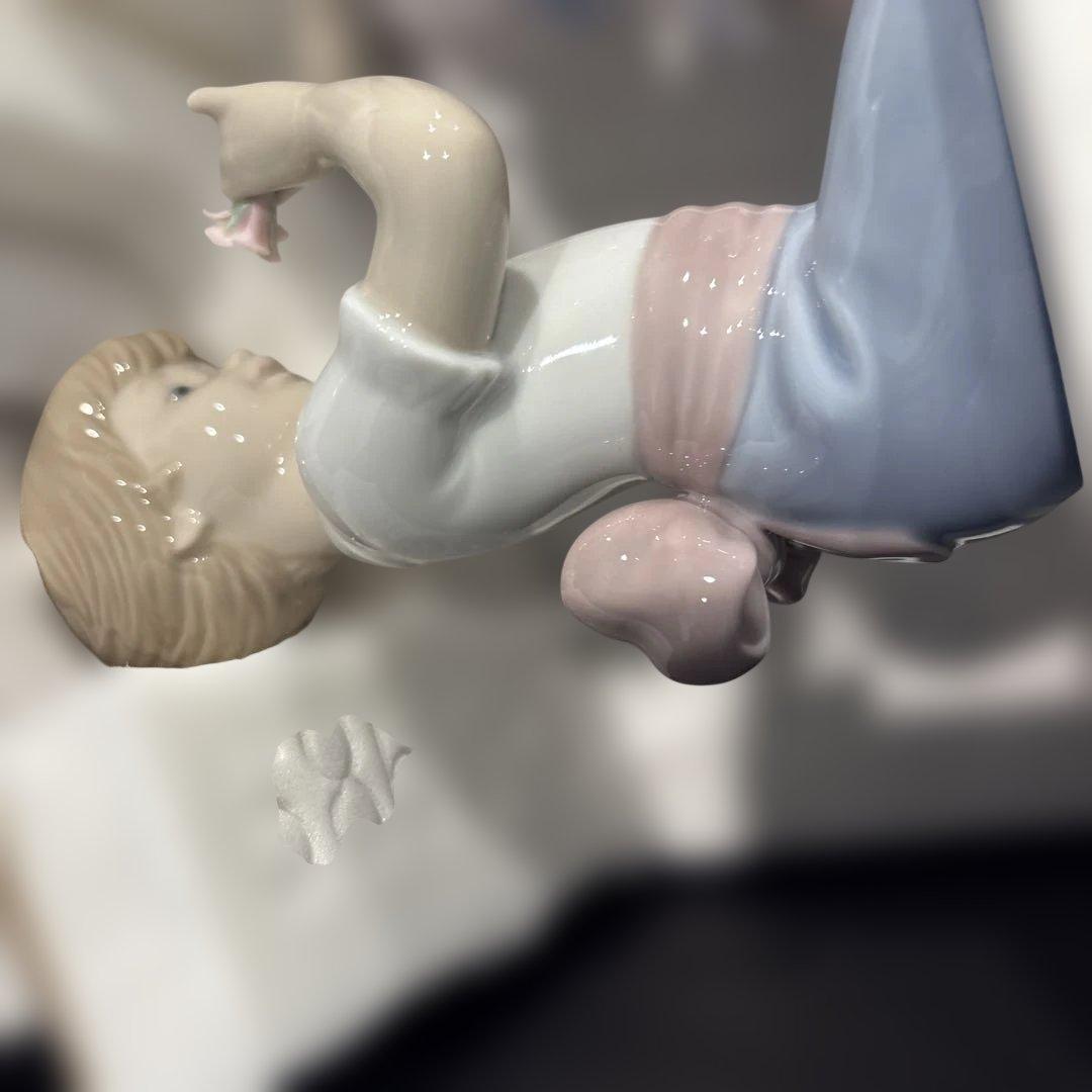 【箱・緩衝材あり・未使用】LLADRO リヤドロ おめかししようね