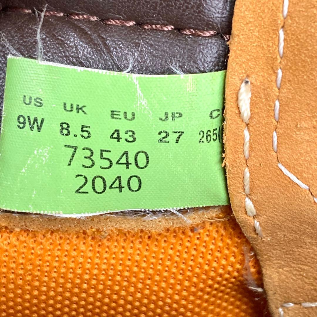 ティンバーランド 6インチ プレミアム ウォータープルーフ イエローブーツ　27