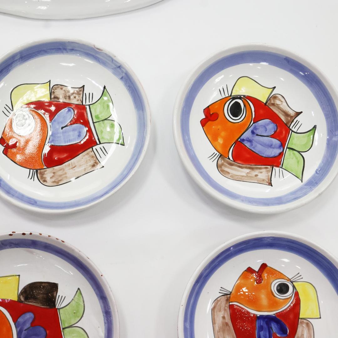 NINO PARRUCCA ニーノパルッカ イタリア製 ボウル　大皿　中皿５枚