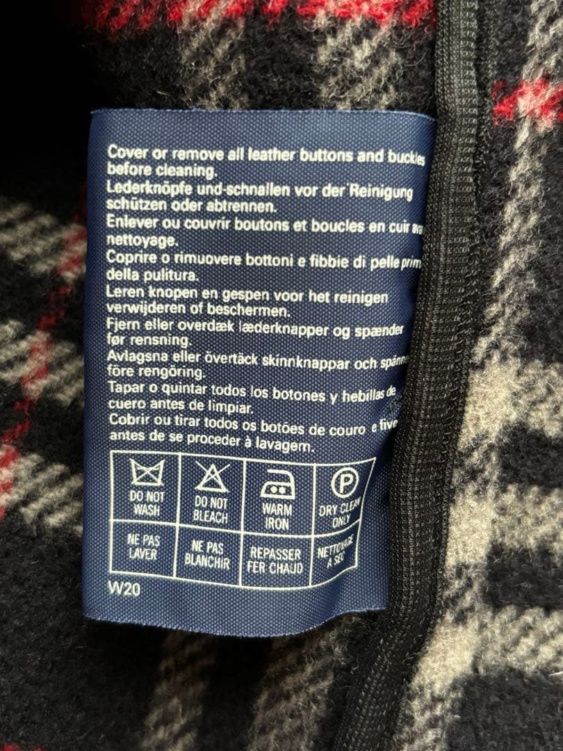 Burberrys バーバリー ダッフルコート ノバチェック ネイビー XＬ