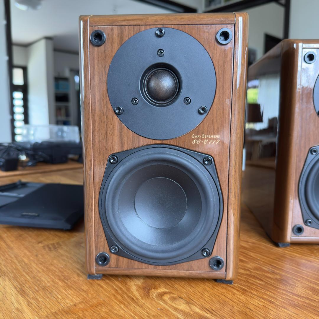 DENON SC-E717 ブックシェルフスピー カ デノン