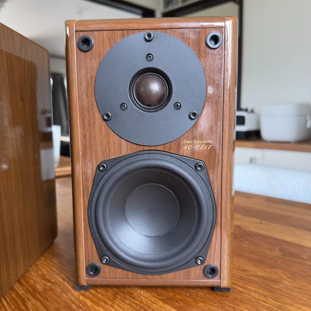 DENON SC-E717 ブックシェルフスピー カ デノン