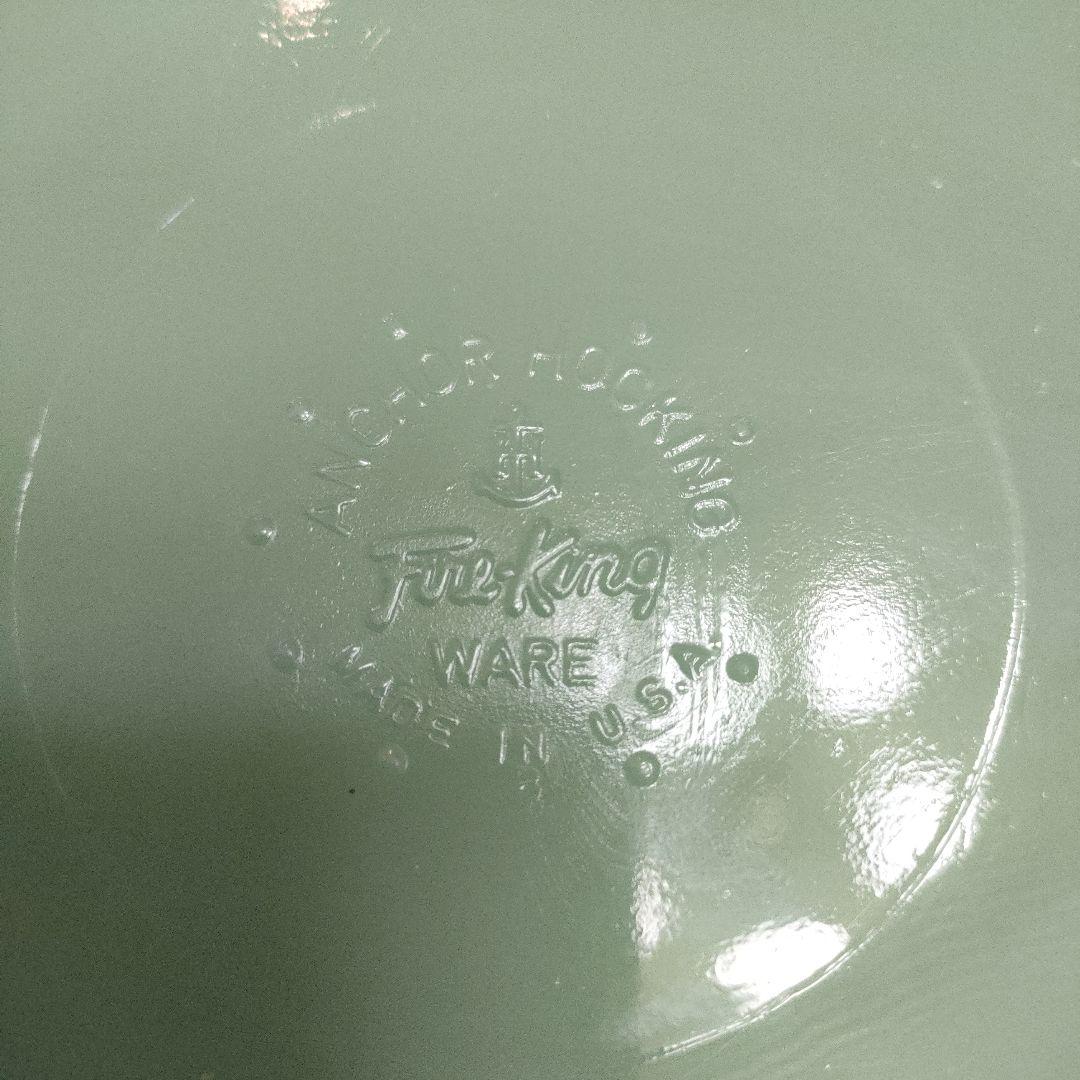 fire king ジェダイ　RWフットボールプラッター４枚