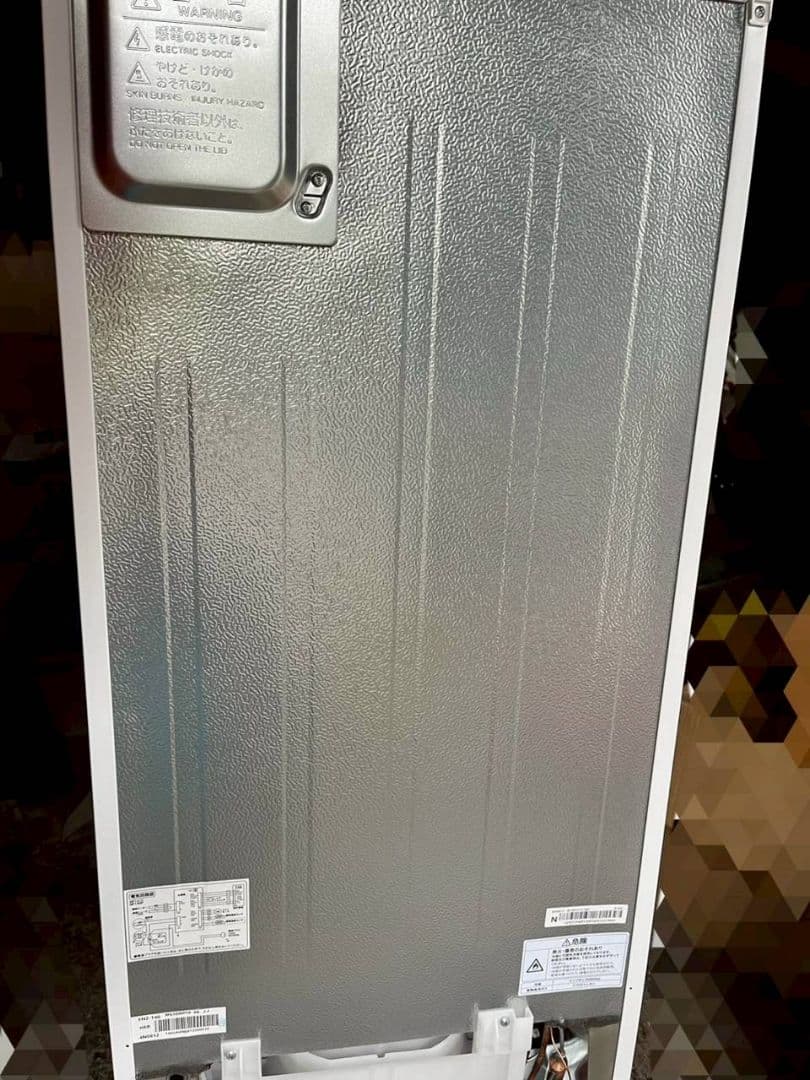 山田Haierノンフロン冷凍冷蔵庫　2024年製　JR-NF121C　配送