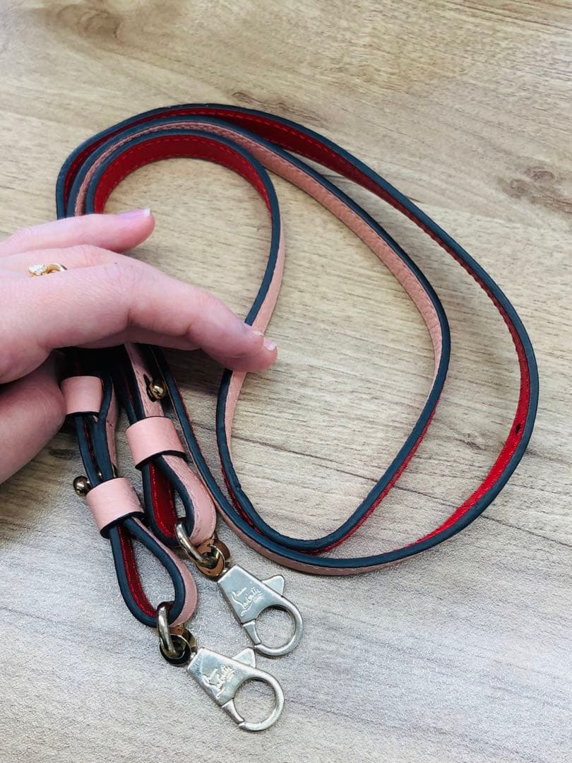 極美品 クリスチャンルブタン パロマ 2way バッグ