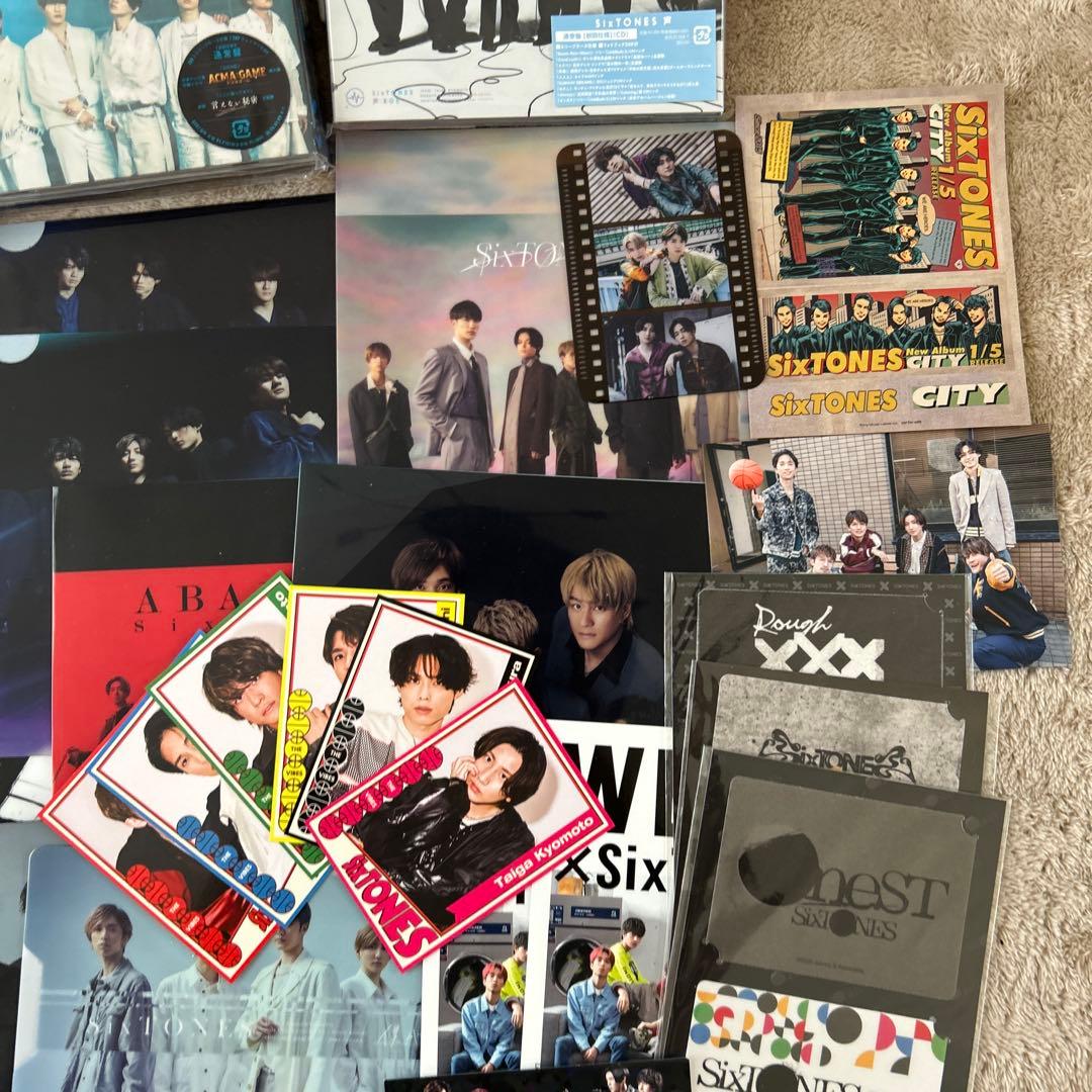 【SixTONES】CD28枚＆アルバム9枚&特典34点セット