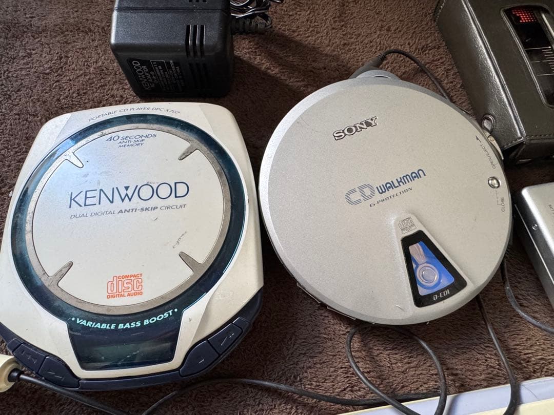 ウォークマン　まとめて　CD MD カセット　ジャンク　SONY ケンウッド
