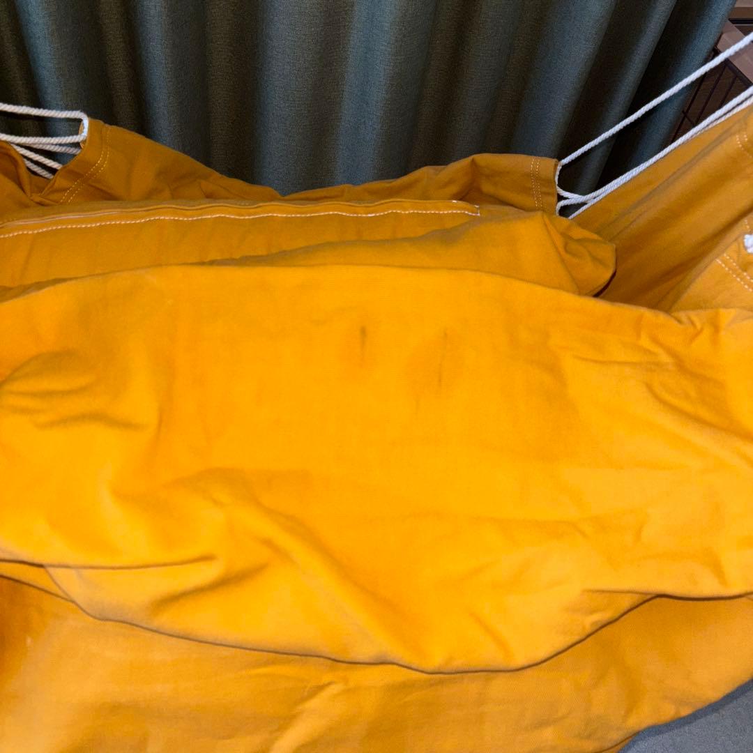 コンフォルタ ひとり掛けハンモック ファブリック チェア マスタードイエロー