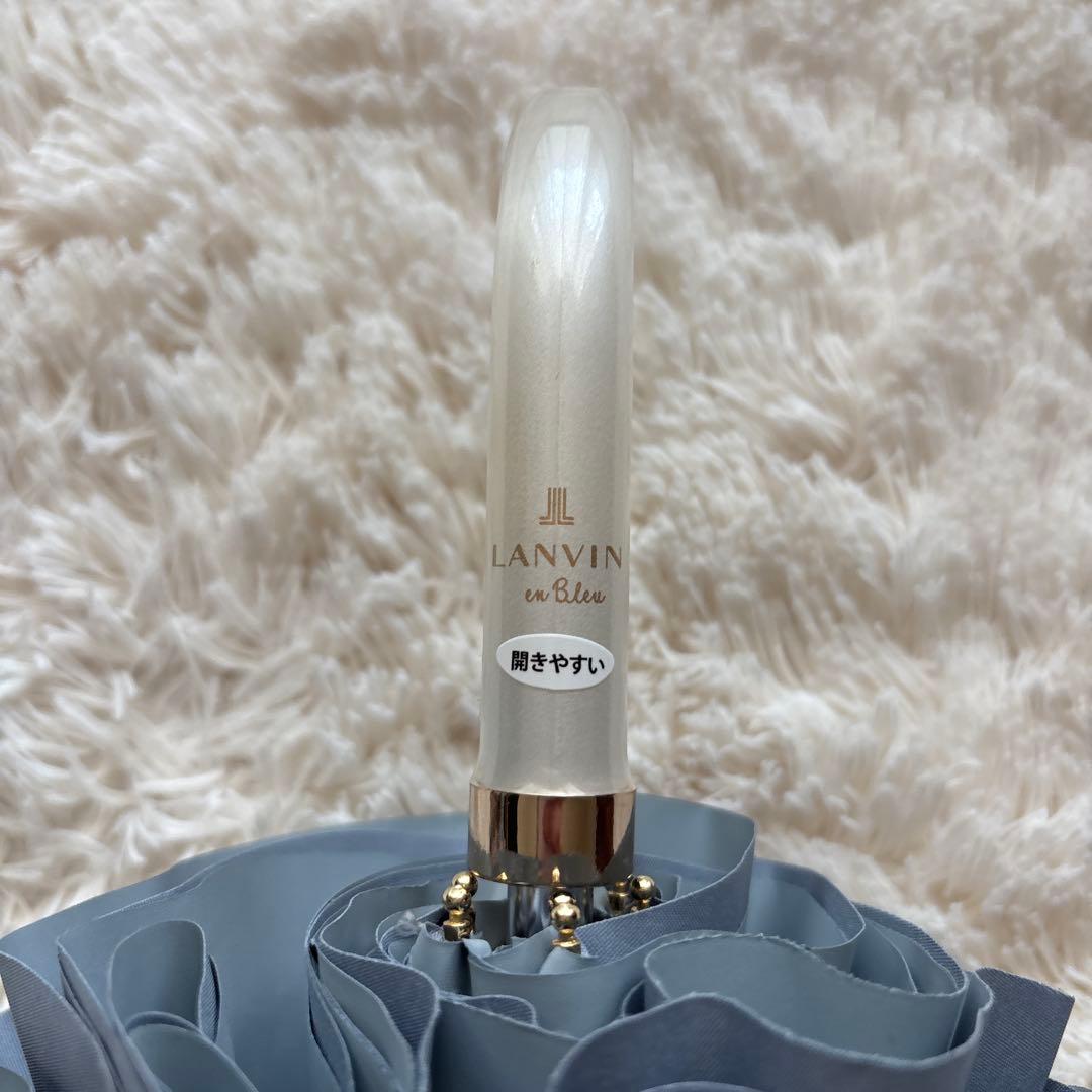 新品　ランバンオンブルー　晴雨兼用 日傘　グレー　送料込み