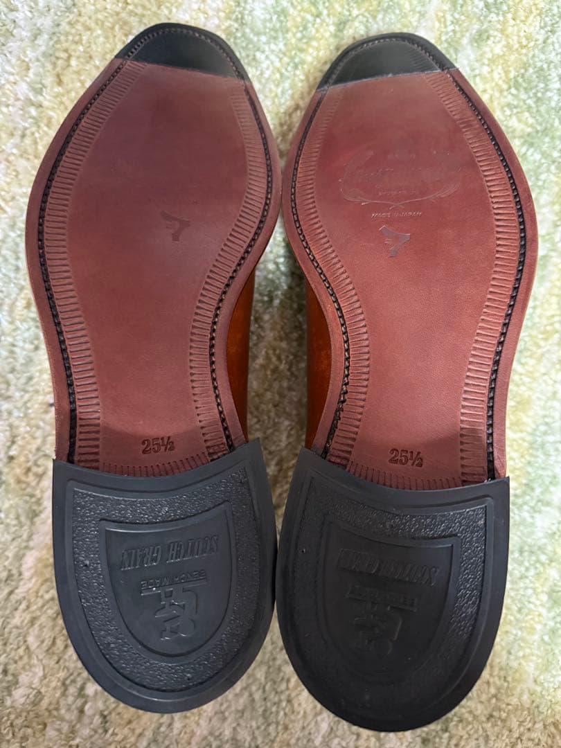 【未使用品】スコッチグレイン 革靴2足（黒、茶）